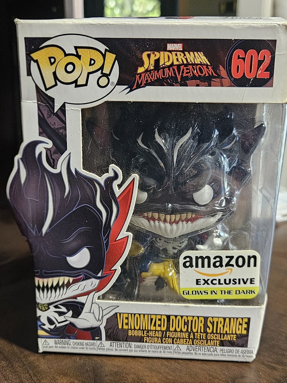 Funko Pop! Venomized Doctor Strange #602 - Black & White